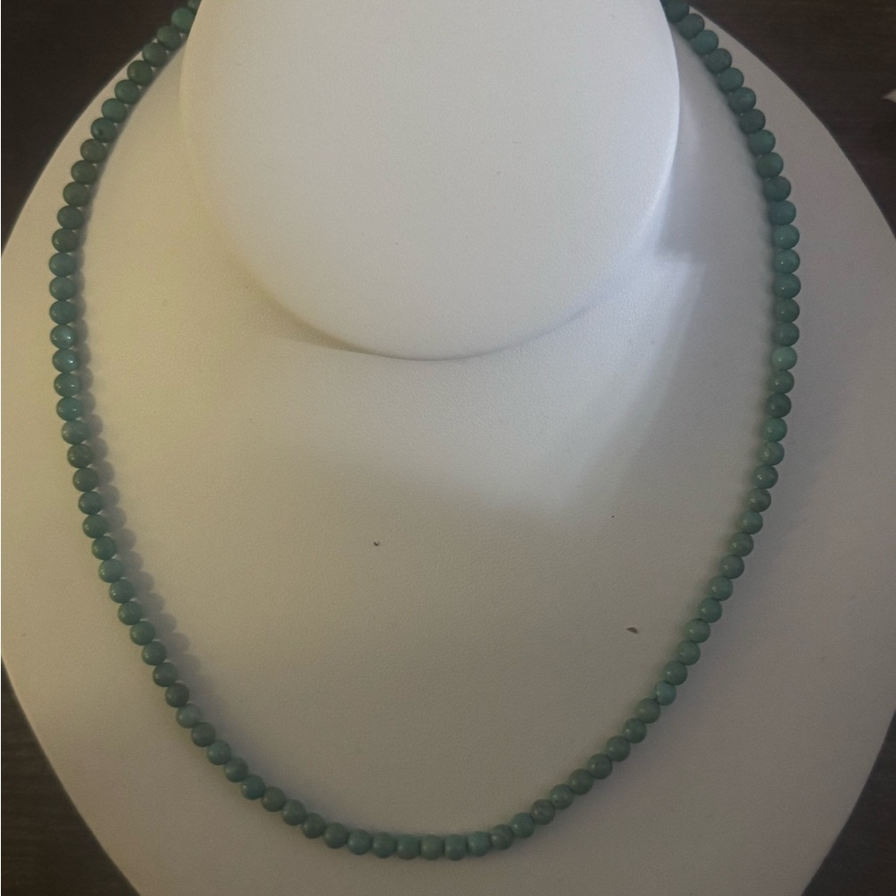 Turquoise Beaded Necklace - Women Jewelry